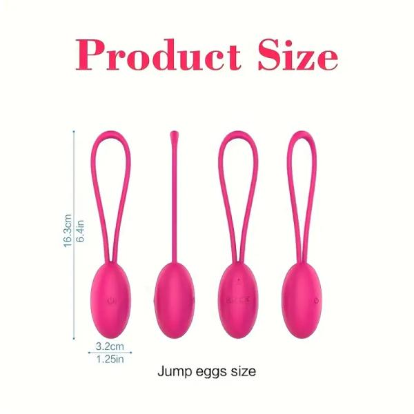1pc Little Tail Powerful Vibration Remote Control Clitoral Single Jumping Egg Silent Panty Vibrator Butterfly Wearable Panties Vibrating AV Massage Sex Toys for Women Adult Pleasure