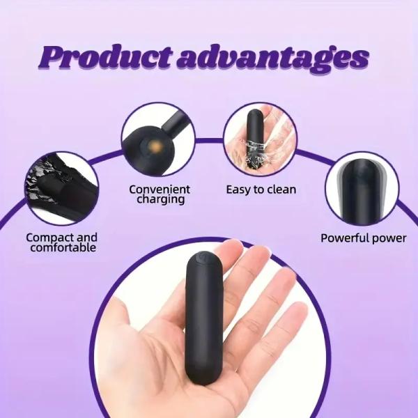 Vibrador de Braga Tipo Bala